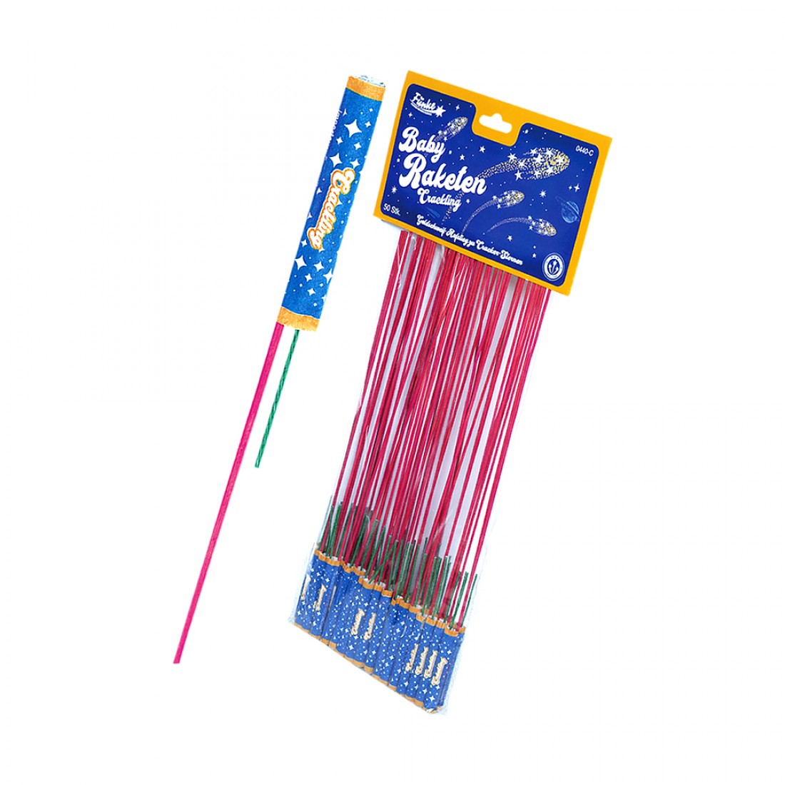 Baby-Raketen Crackling von Funke