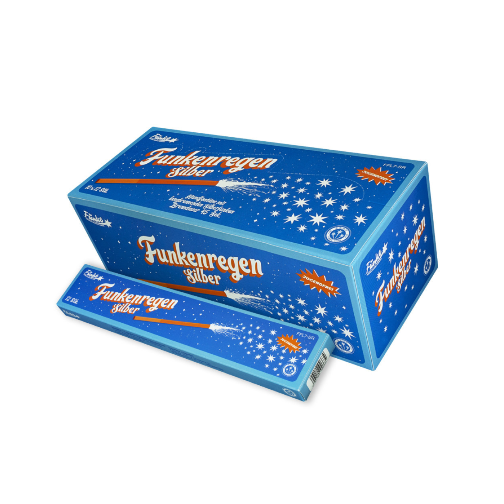Funkenregen Silber von Funke