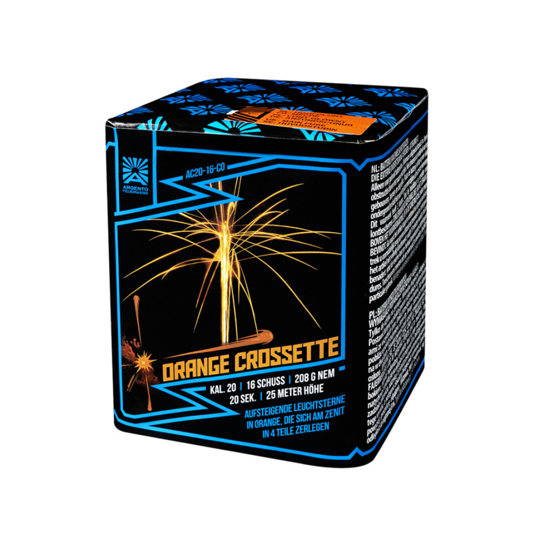 Orange Crossette von Argento