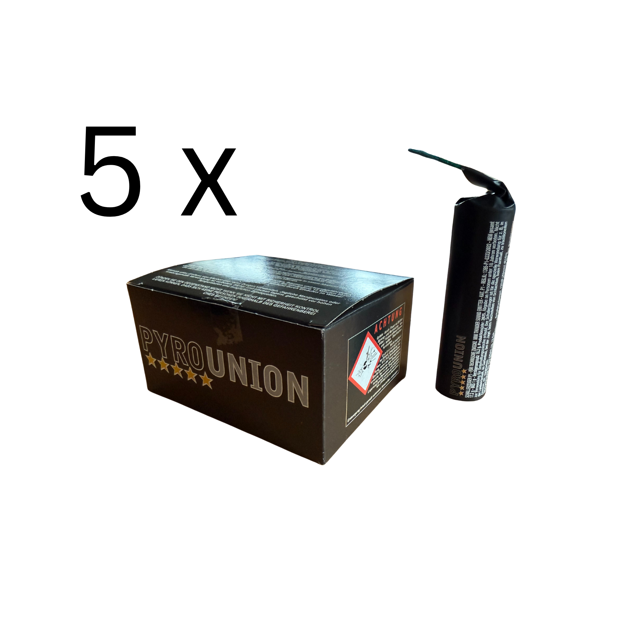 5 Packungen Mini Thunder Schallerzeuger von PyroUnion