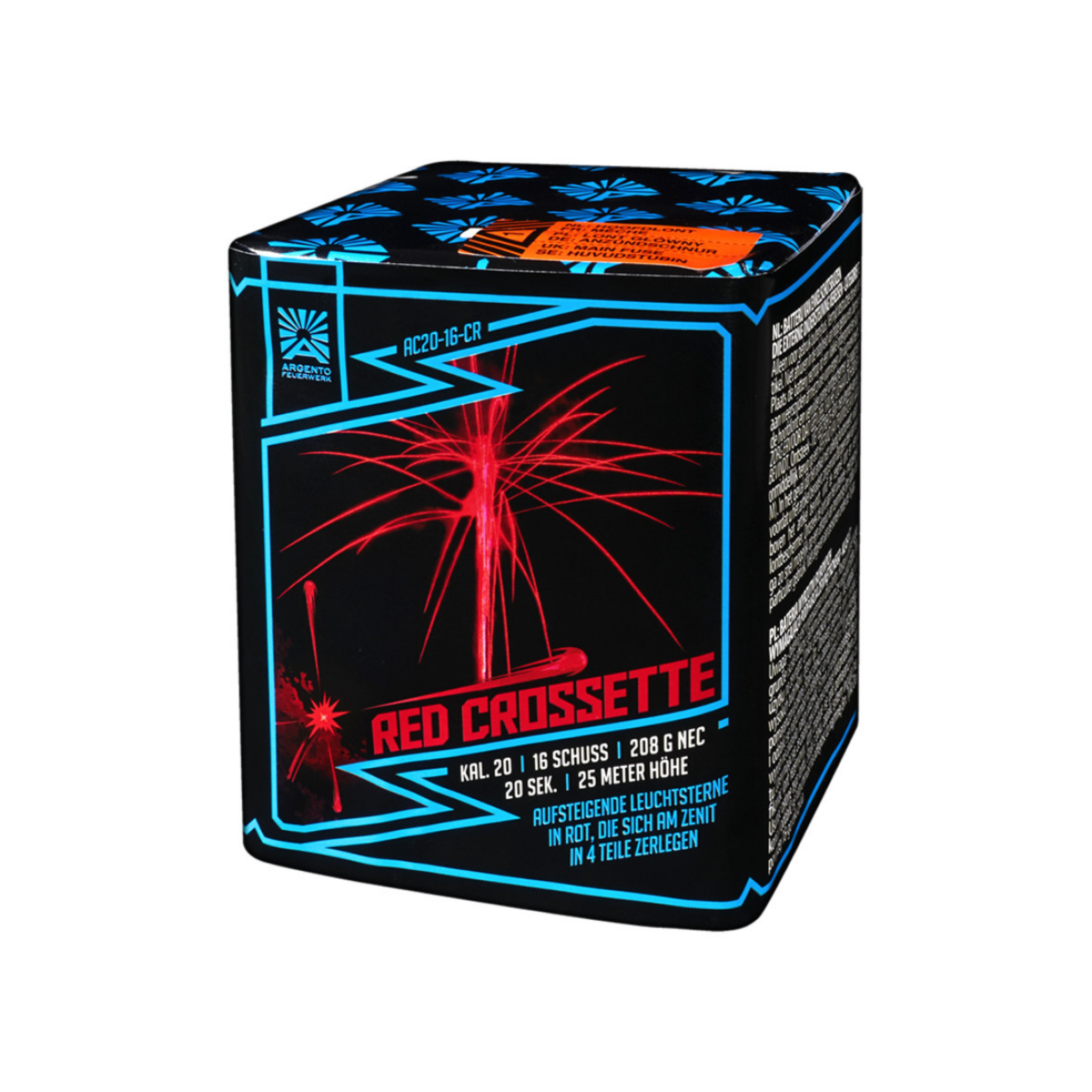 Red Crossette von Argento