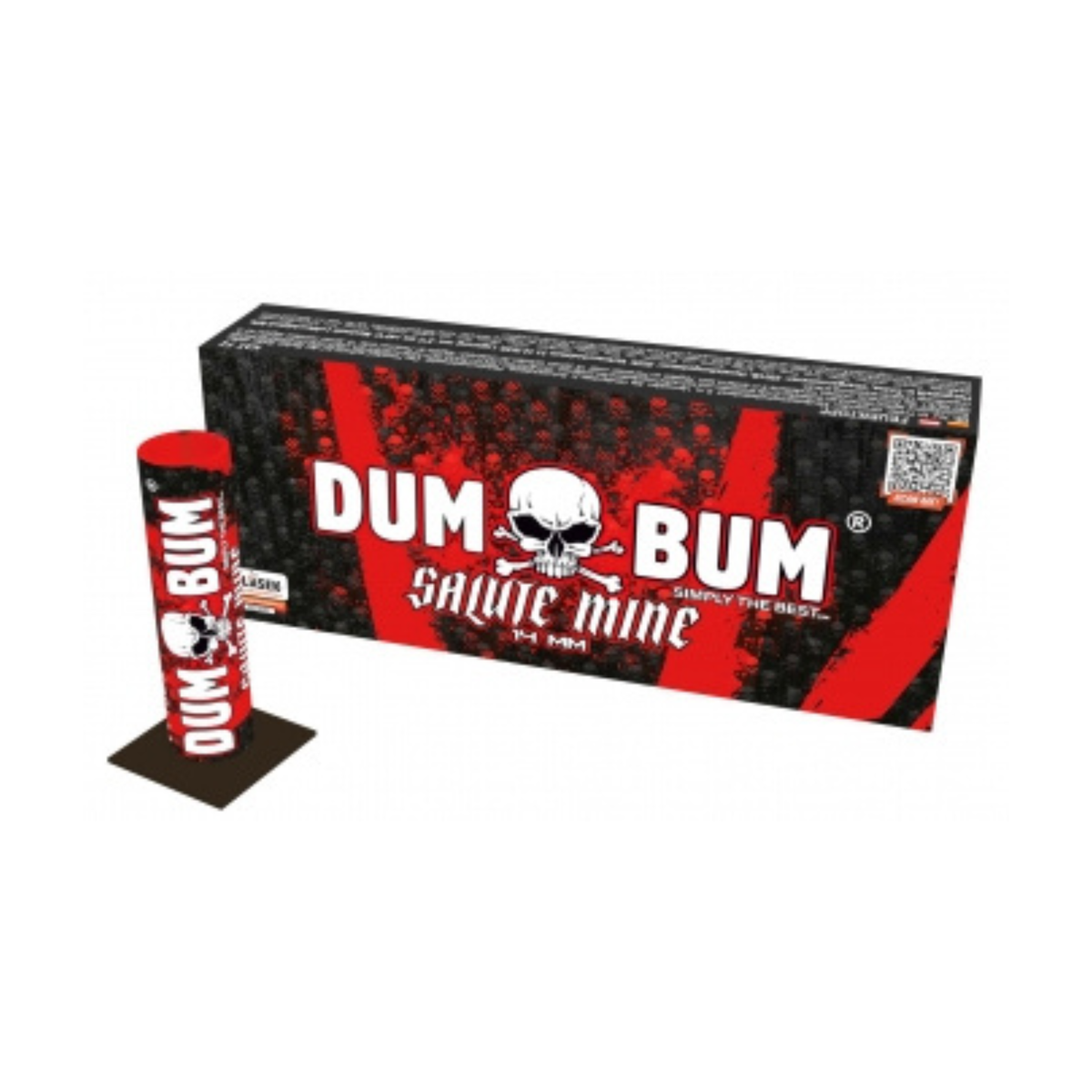 DumBum Salute Mine Single Shots 14mm, 12er-Pk. von Klasek
