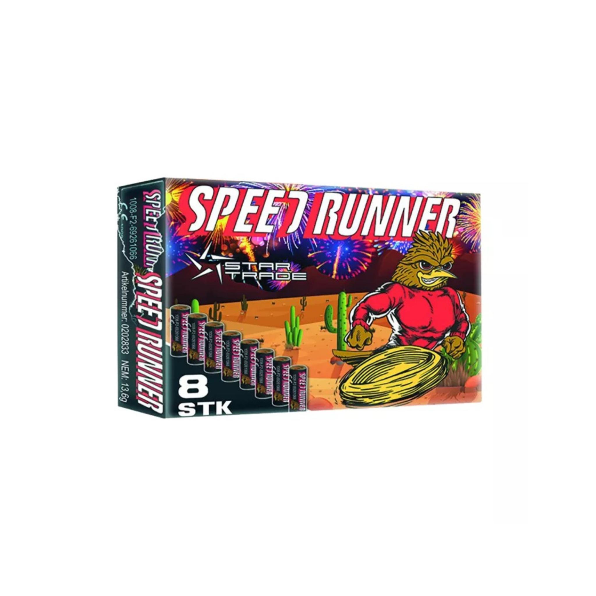 Speedrunner von Startrade, 8er-Packung