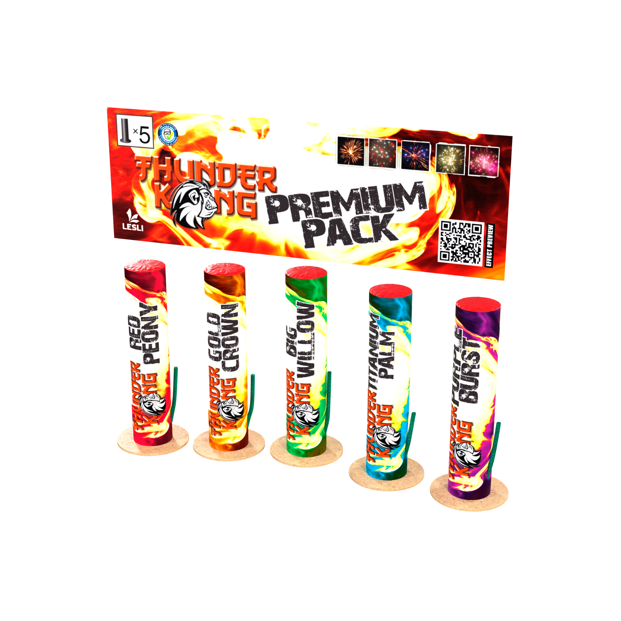 Thunder Kong Premium Pack von Lesli