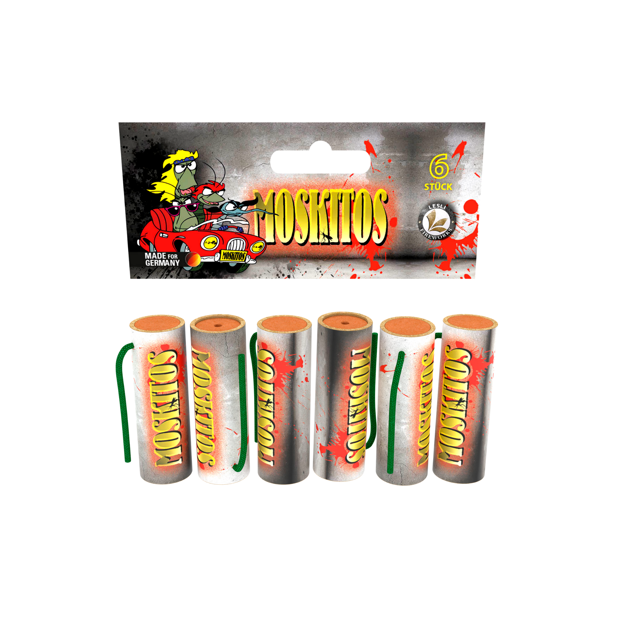 Moskitos, Packung von Lesli