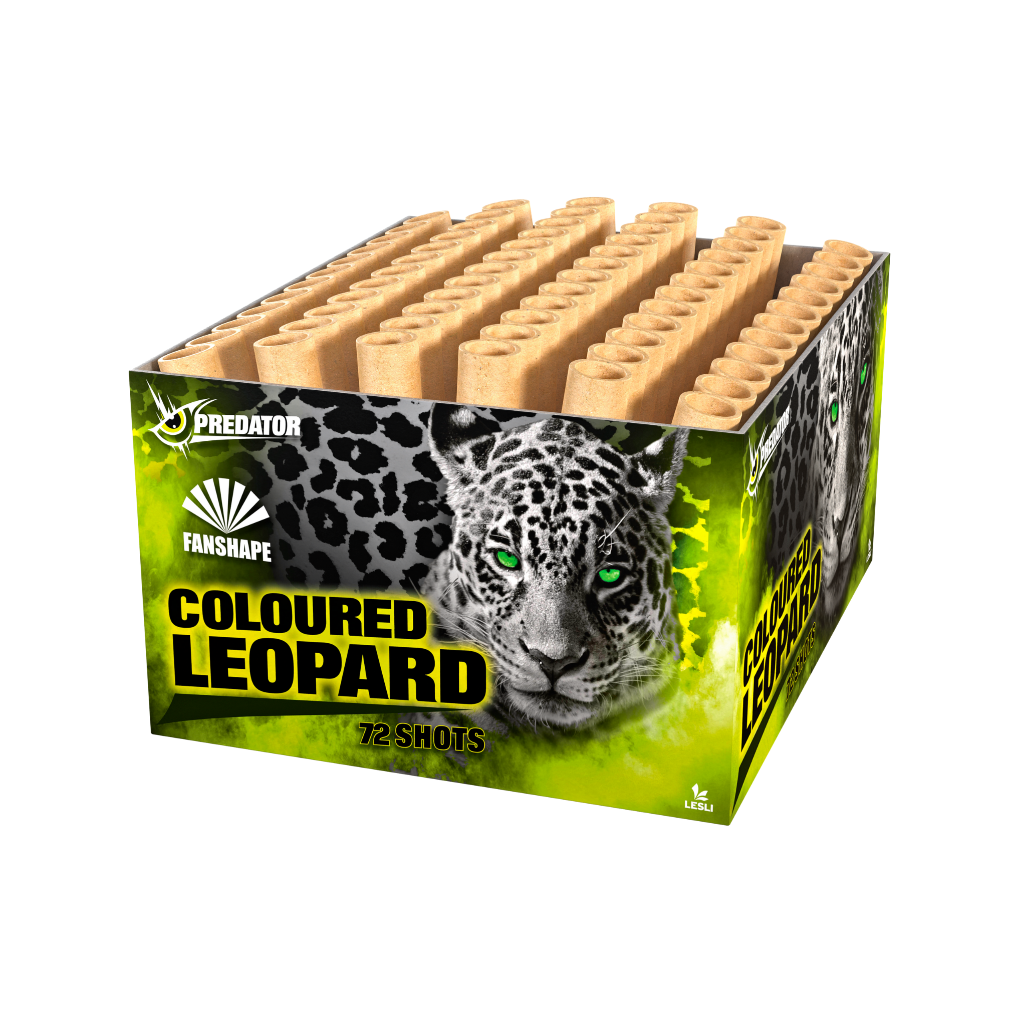 Coloured Leopard von Lesli
