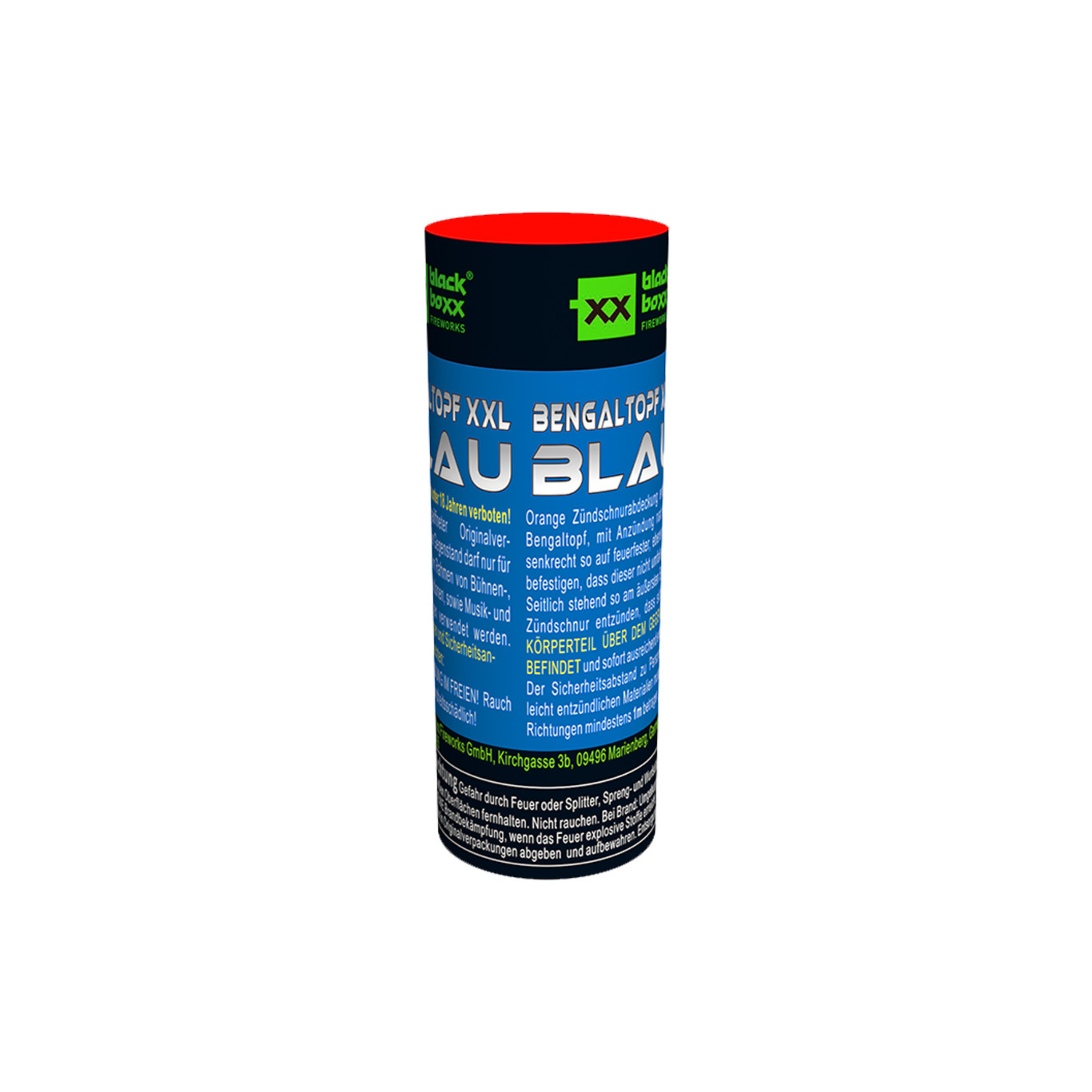 Bengaltopf XXL, blau von Blackboxx