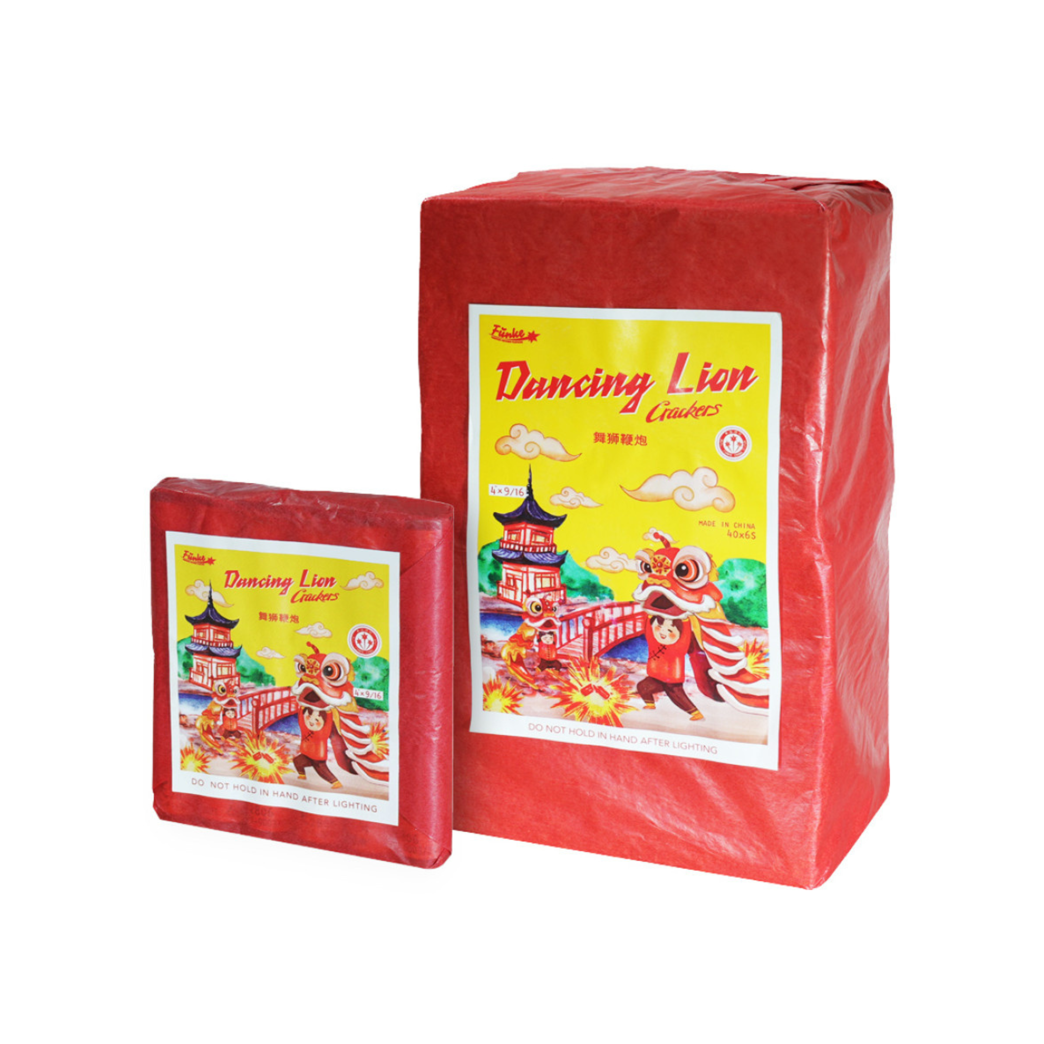 Funke China-Böller B (Dancing Lion), Schinken