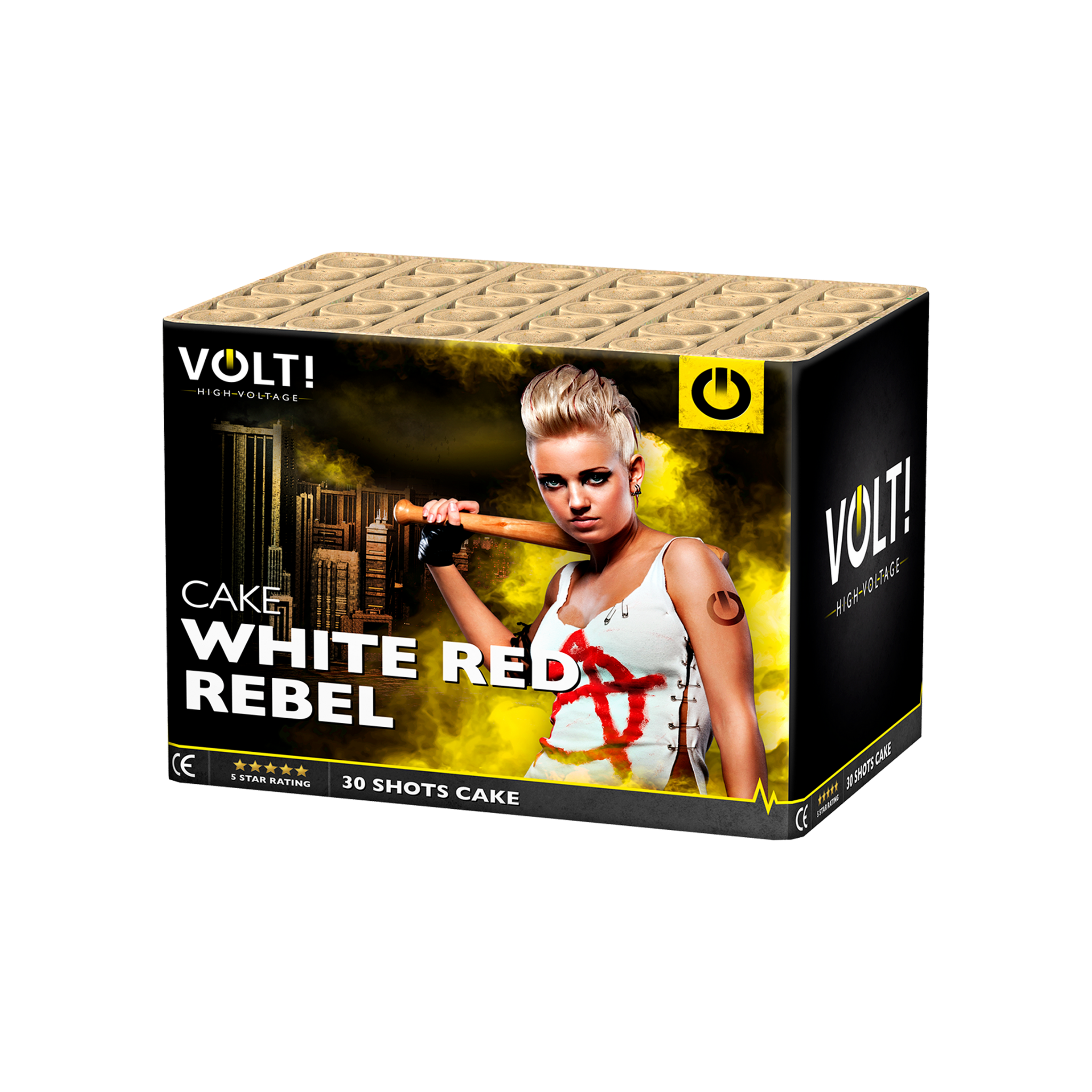 White Red Rebel von Lesli
