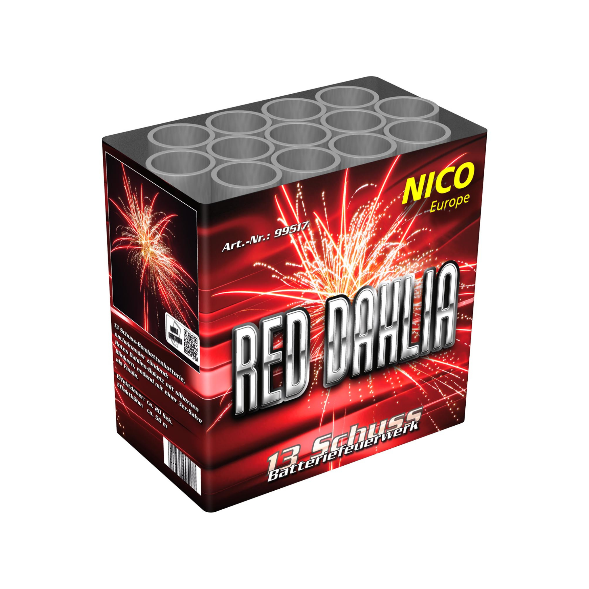 Red Dahlia von NICO