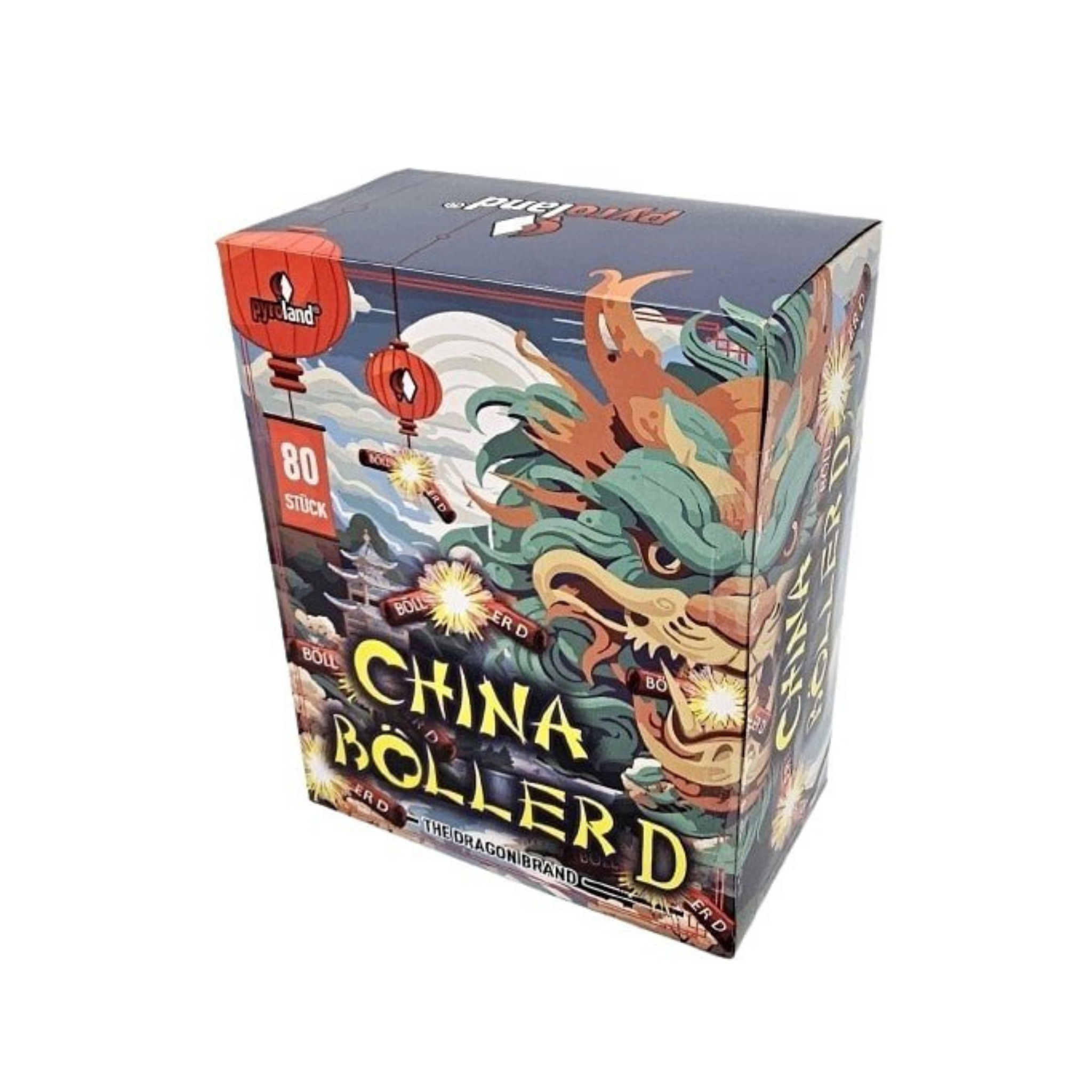 China Böller D von Pyroland, 80 Stück