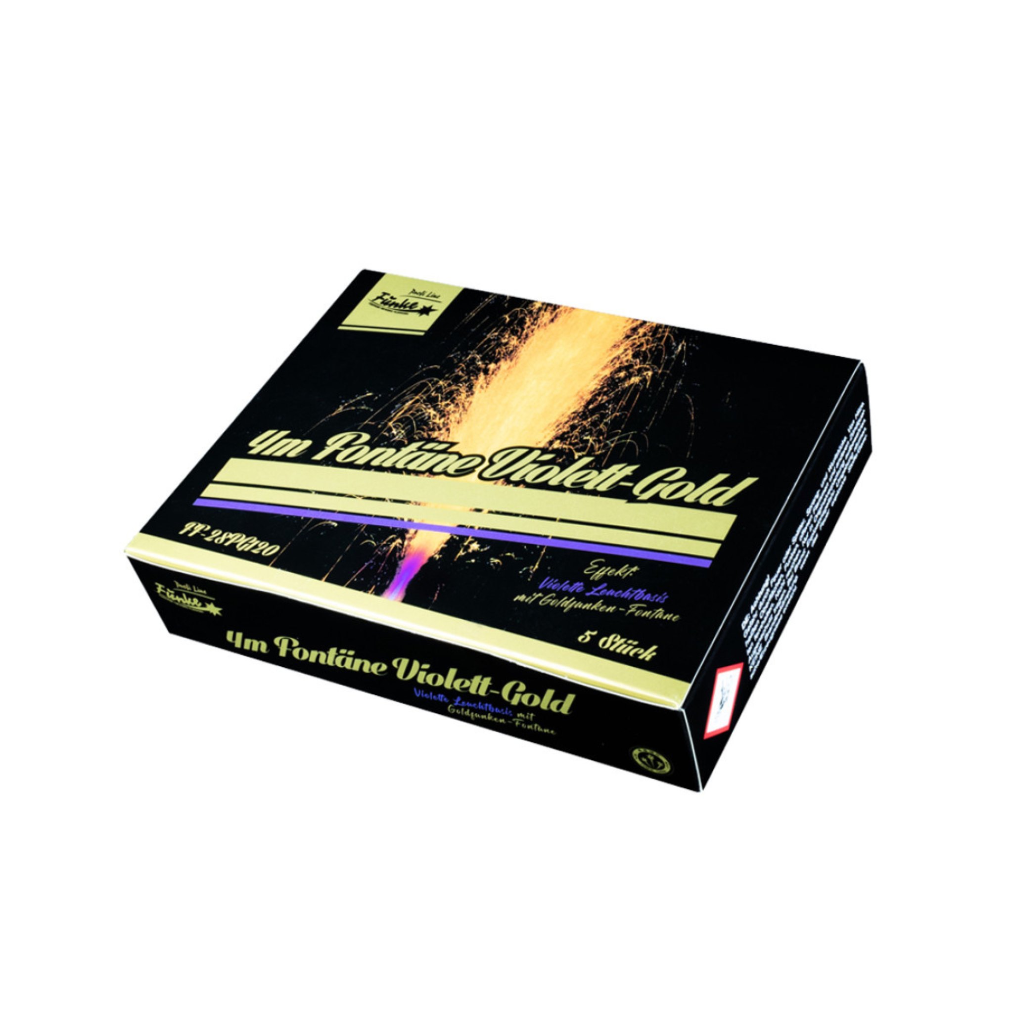 Fontäne Violett-Gold 4m von Funke