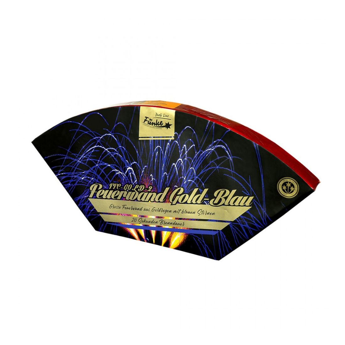 Feuerwand Gold-Blau von Funke