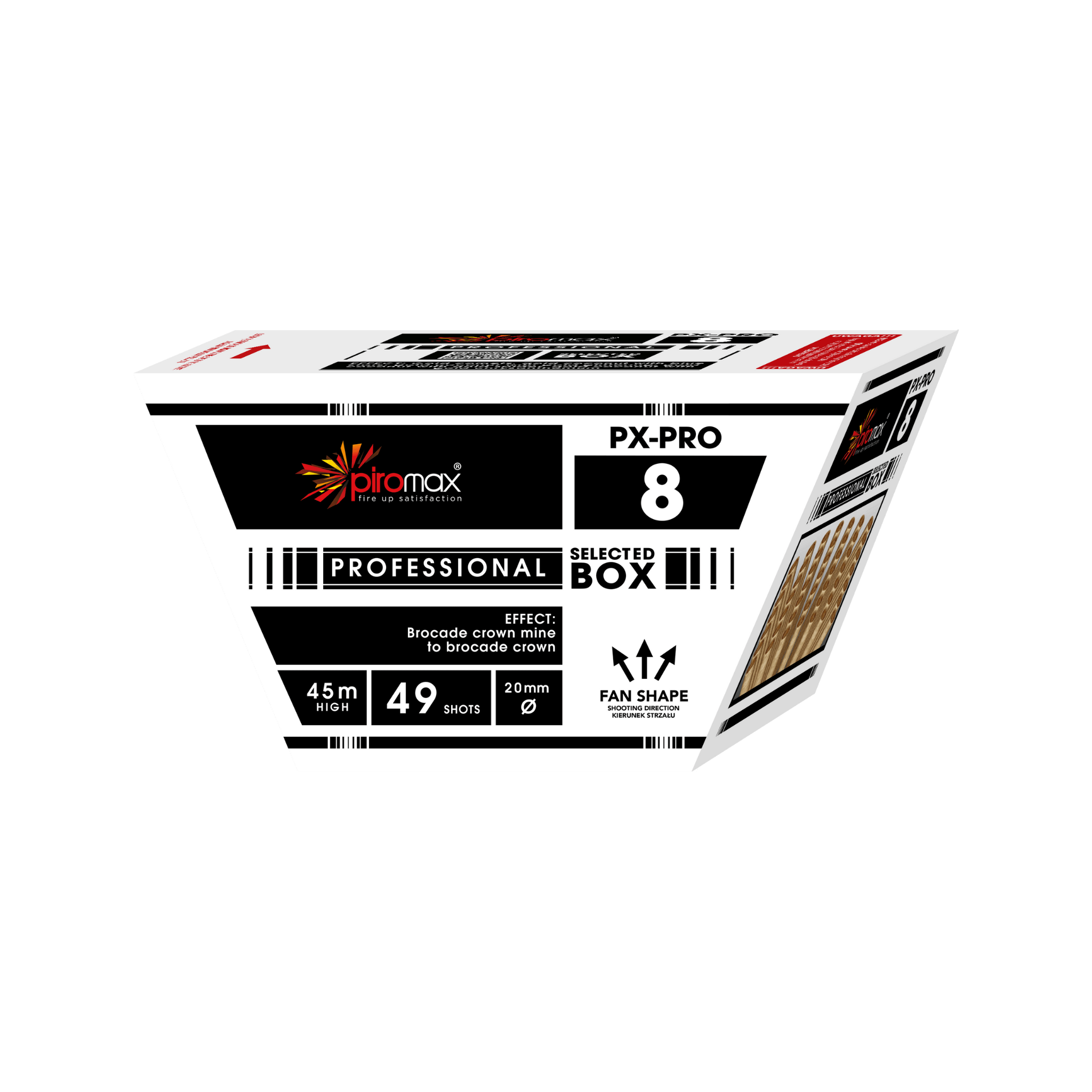 PX-Pro 8 Fan Shape - 49 von Piromax