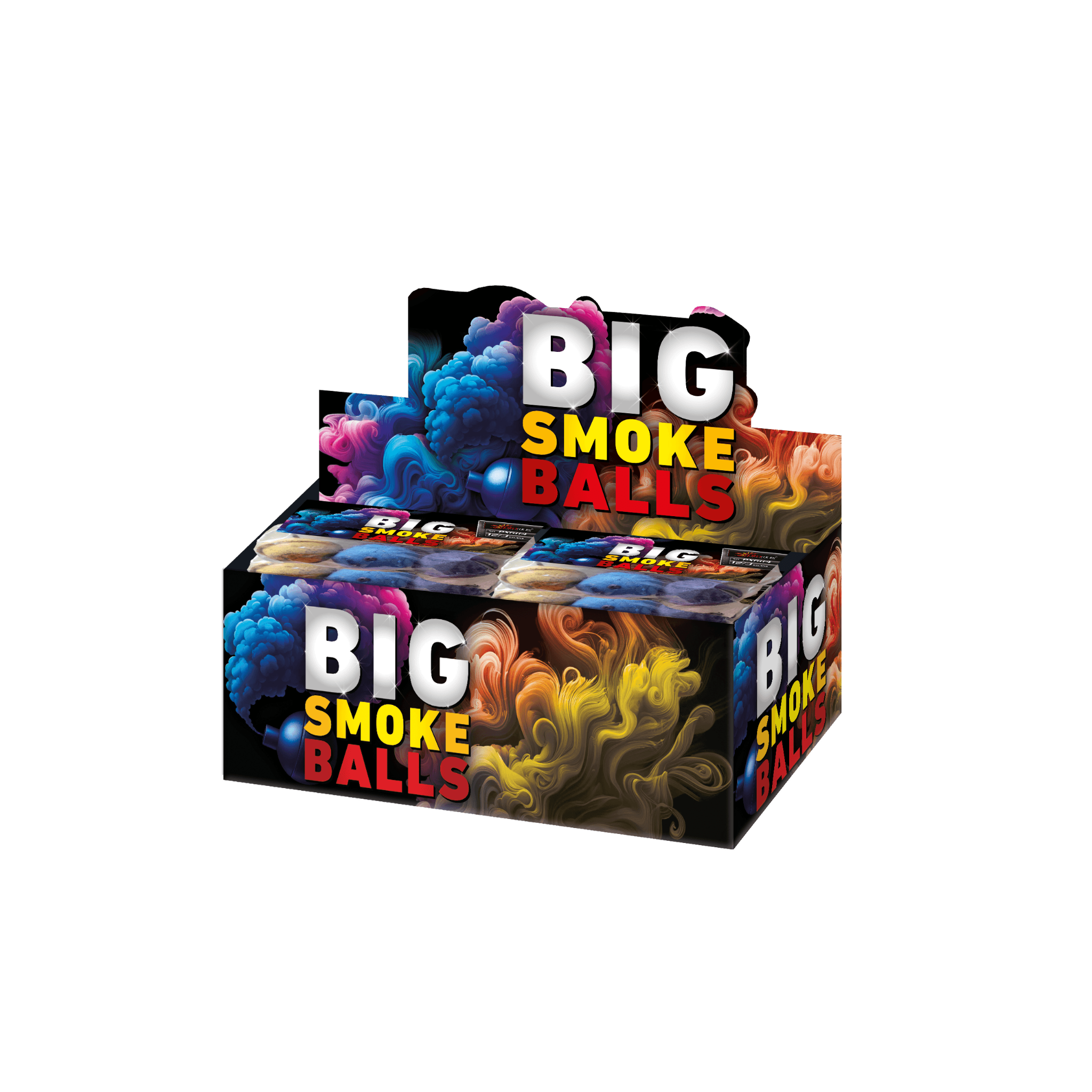 Big Smoke Balls von Piromax, 3er-Packung
