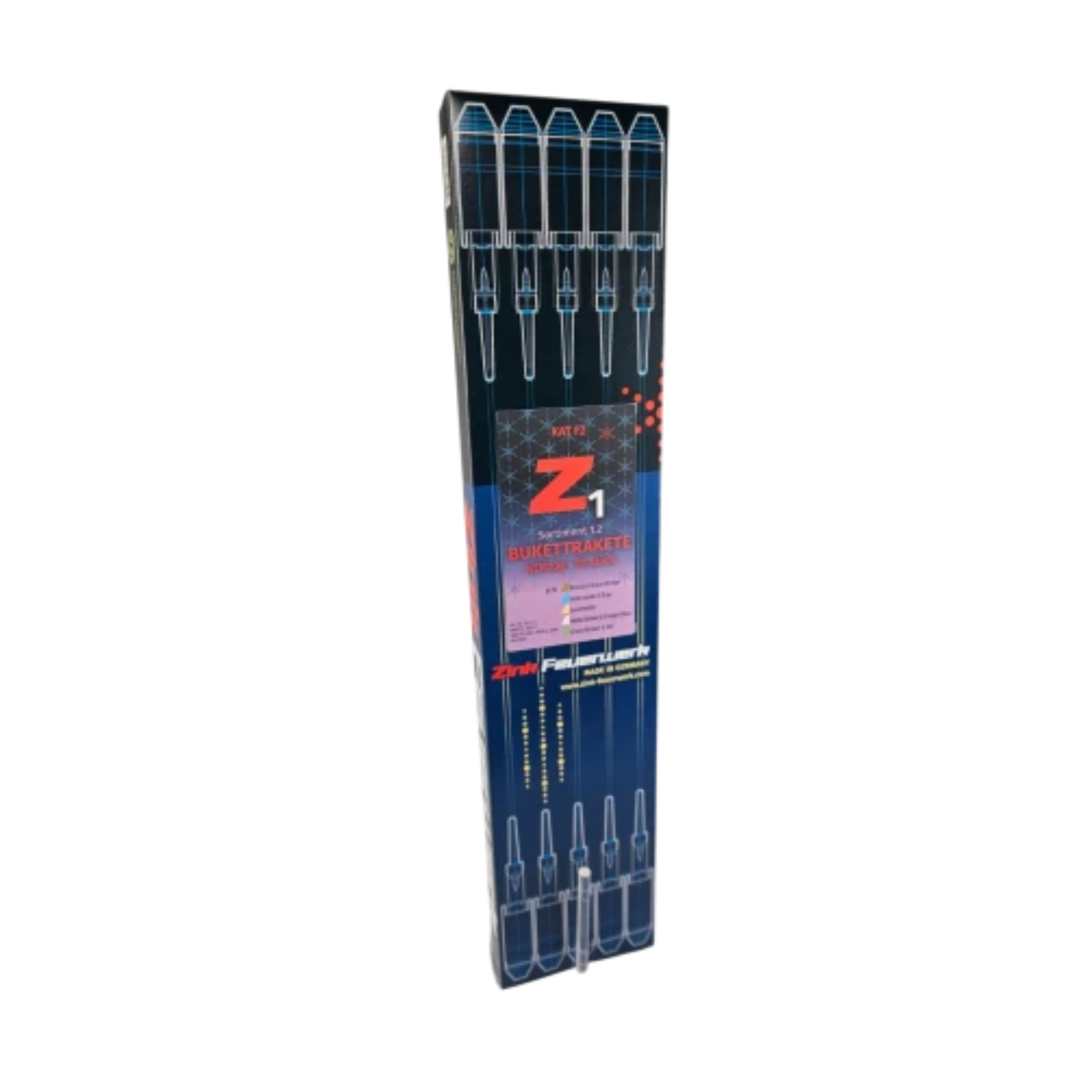 Bukettrakete Zink Z1 V. 1.2, 10er-Schachtel