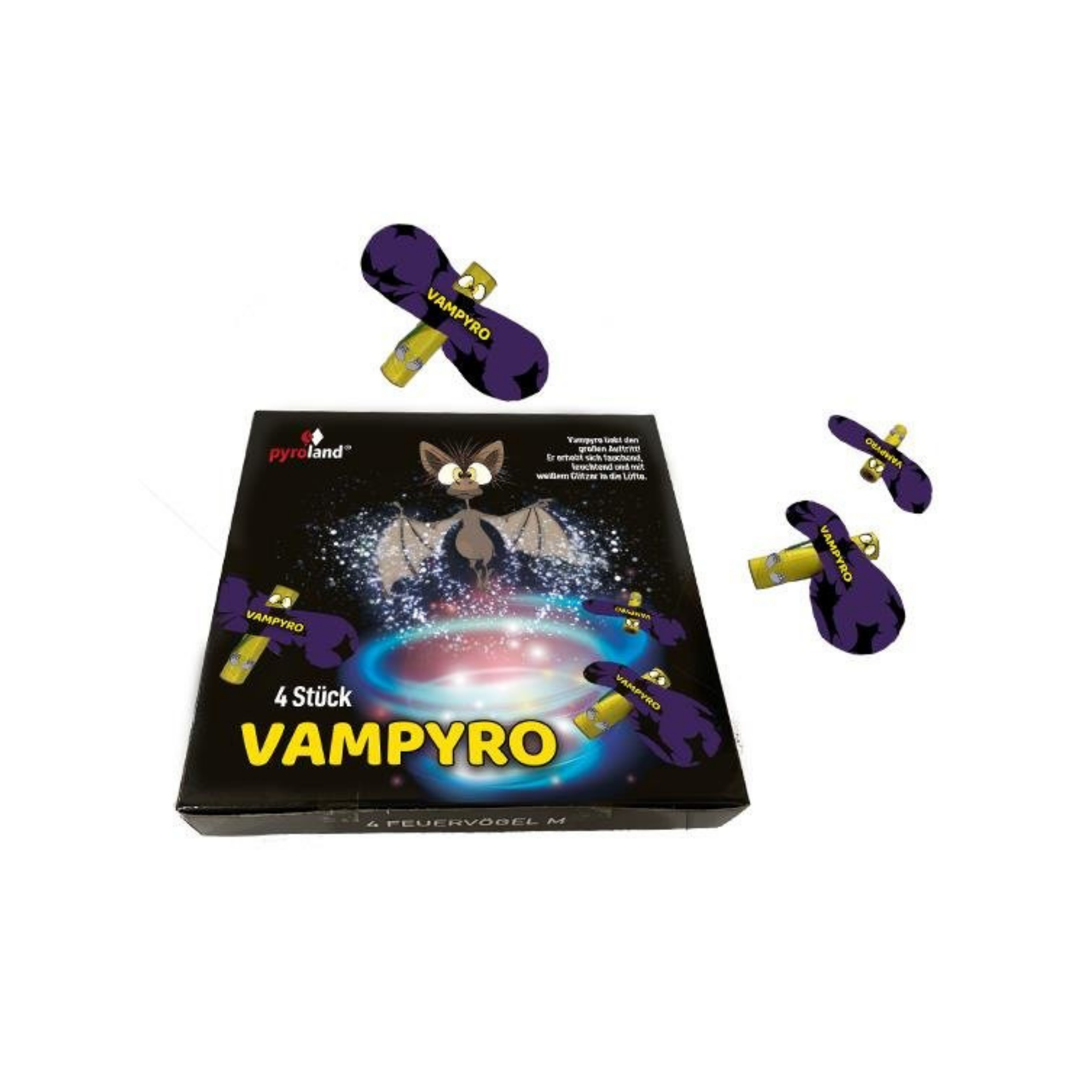 Vampyro von Pyroland, 4er Schachtel